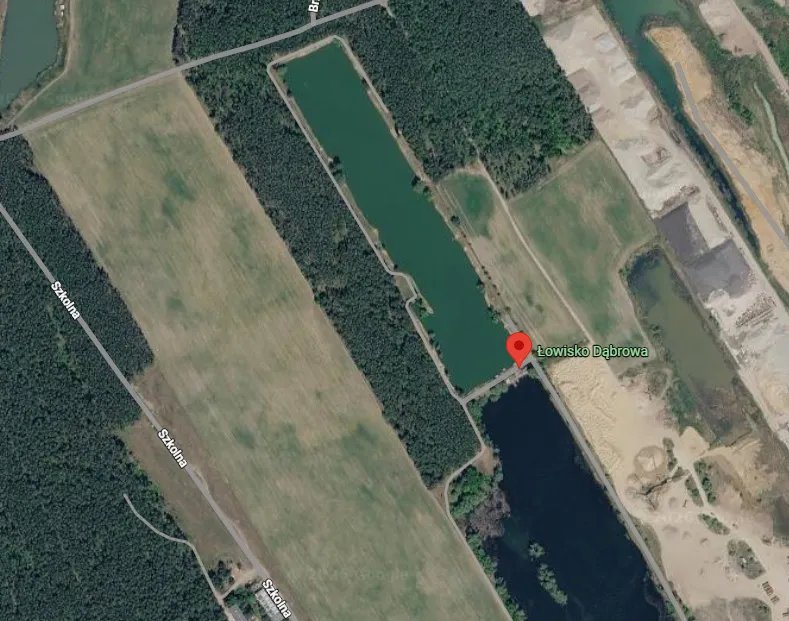 Mapa łowiska