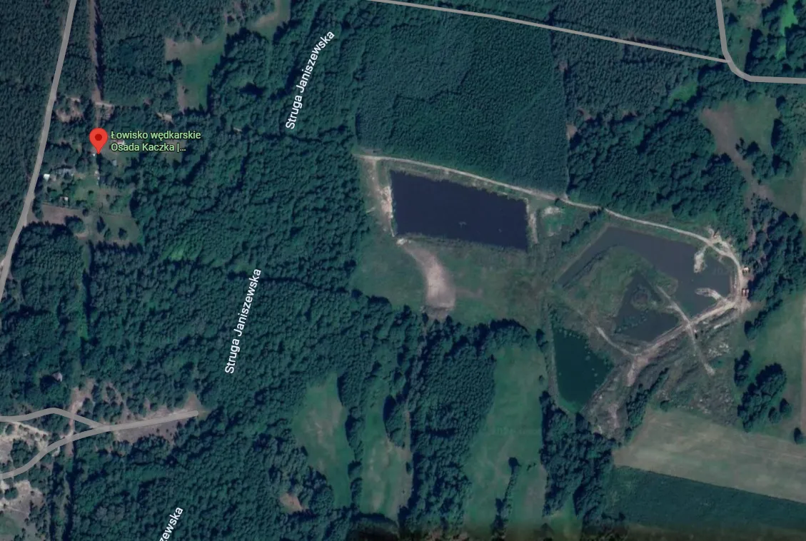Mapa łowiska