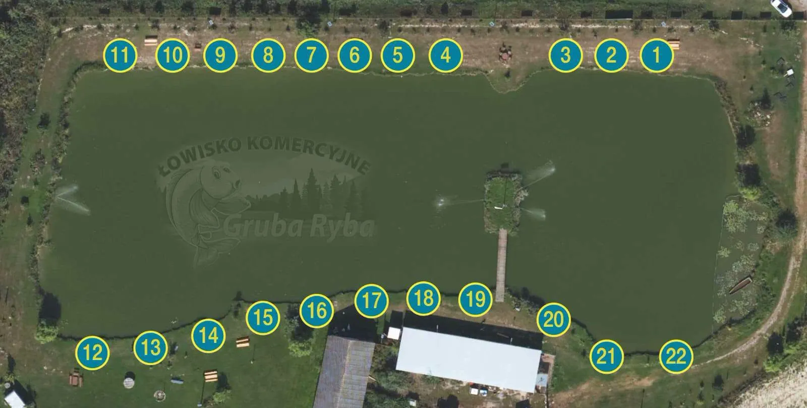 Mapa łowiska