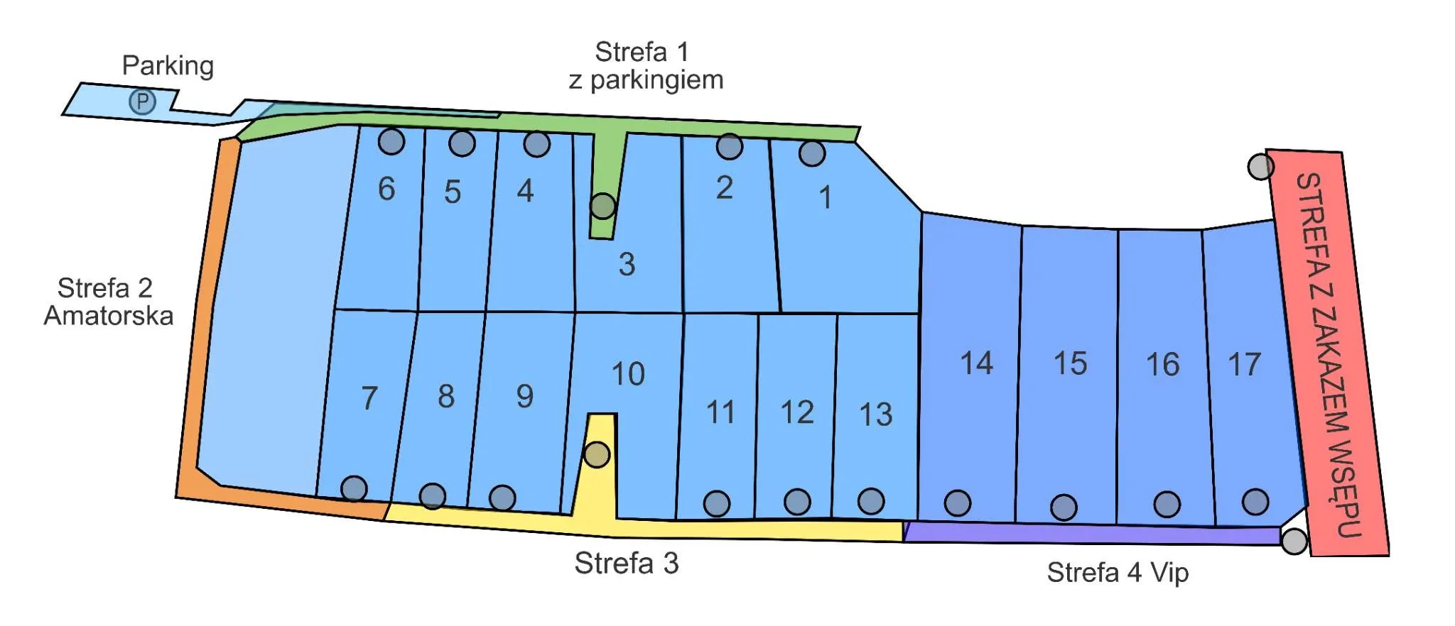 Mapa łowiska